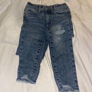 Girls distressed jeans